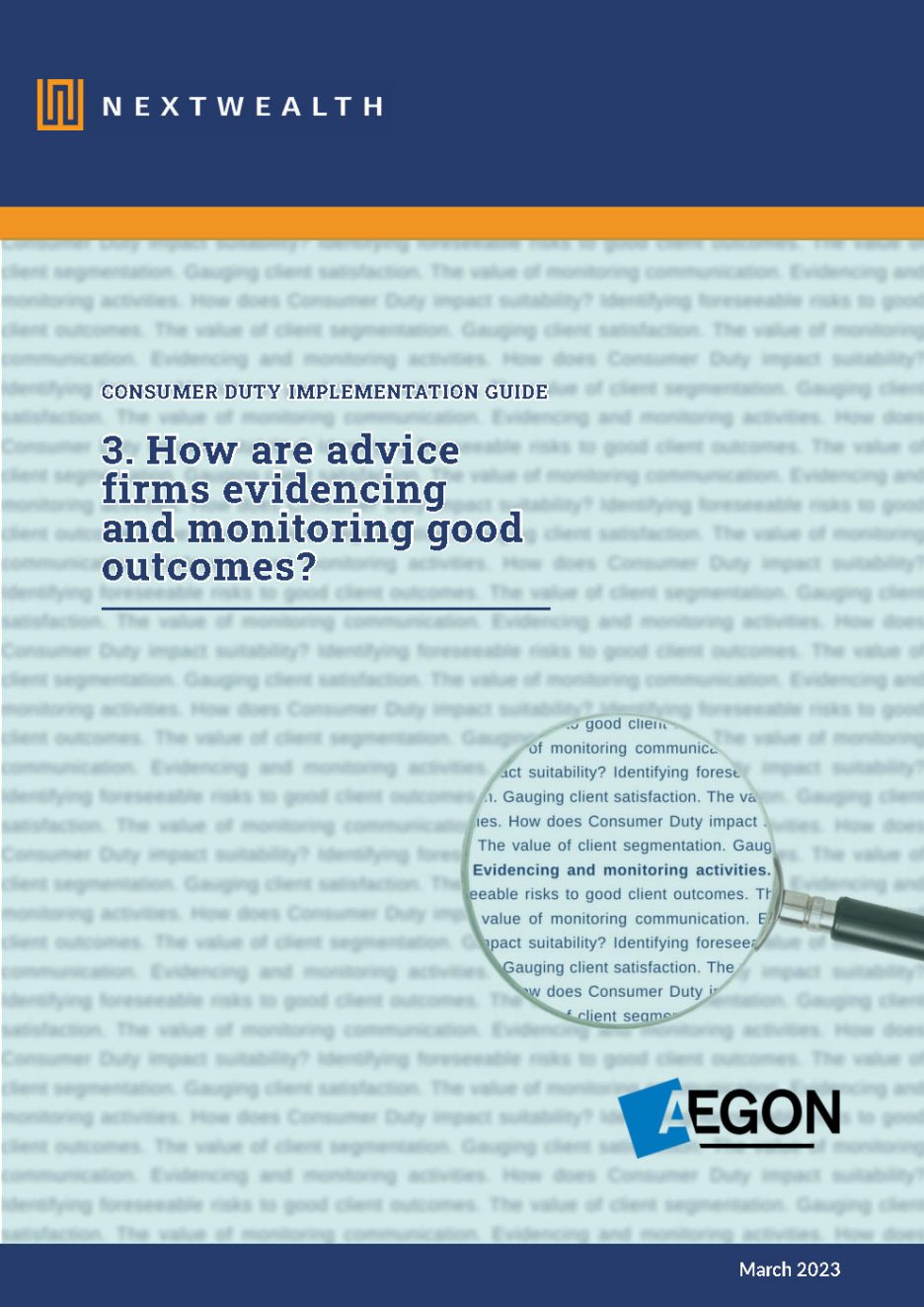 Thumbnail of the Consumer Duty Evidence and Monitoring guide.